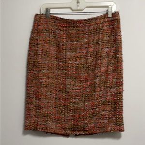 J crew factory tweed skirt